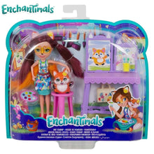Cargar imagen en el visor de la galería, Enchantimals Muñeca Felixity Fox y mascota Vamos A Pintar (GBX03)-(3)