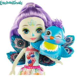 Enchantimals fiesta de té con las muñecas Patter Peacock y Bree Bunny-(1)
