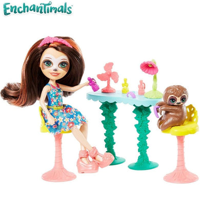 Enchantimals vamos al spa con la muñeca Sela Sloth y con Treebody