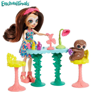 Enchantimals vamos al spa con la muñeca Sela Sloth y con Treebody-(1)