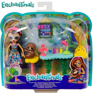 Enchantimals vamos al spa con la muñeca Sela Sloth y con Treebody-