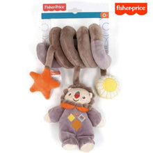 Cargar imagen en el visor de la galería, Espiral carro bebe con peluche de león Fisher Price 32 cm