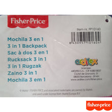 Cargar imagen en el visor de la galería, Mochila guarderia infantil hipopótamo Fisher Price (térmica)