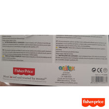 Cargar imagen en el visor de la galería, Elefante de peluche con sonajero Fisher Price 15 cm