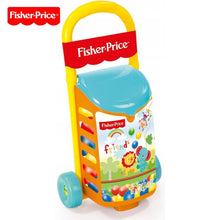 Cargar imagen en el visor de la galería, Carro de bolas trolley juguete arrastre Fisher Price para bebés
