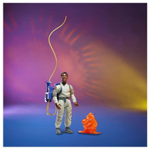 Cargar imagen en el visor de la galería, Winston Zeddemore figura Kenner Ghostbusters y Chomper ghost