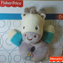 Cargar imagen en el visor de la galería, Jirafa peluche sonajero bebe 0 meses