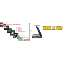 Cargar imagen en el visor de la galería, Juego Escape The Room el secreto del Dr.Gravely