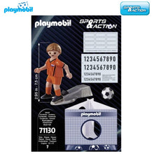 Cargar imagen en el visor de la galería, Futbolista Paises Bajos Playmobil (71130) Sports Action-(2)