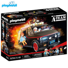 Cargar imagen en el visor de la galería, Playmobil furgoneta del Equipo A (70750)