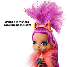 Cargar imagen en el visor de la galería, CAVE CLUB muñeca articulada Roaralai prehistorica (MATTEL GNL84)