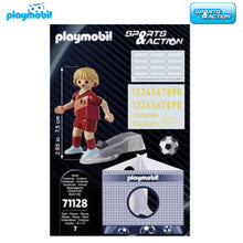 Cargar imagen en el visor de la galería, Futbolista Playmobil jugador de fútbol de Bélgica (71128) Sports Action-(1)
