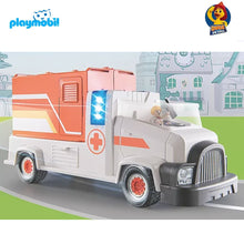 Cargar imagen en el visor de la galería, Playmobil Duck on Call (70913) Camión ambulancia
