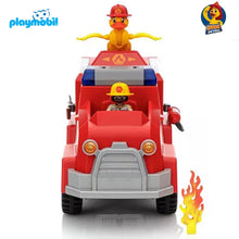 Cargar imagen en el visor de la galería, Coche de bomberos Playmobil Duck on Call (70914) emergencias Playmoville