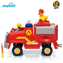 Cargar imagen en el visor de la galería, Coche de bomberos Playmobil Duck on Call (70914) emergencias Playmoville