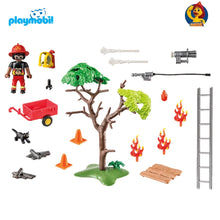 Cargar imagen en el visor de la galería, Playmobil Duck on Call (70917) Rescate de Bomberos ¡Salvar al gato!
