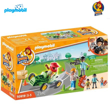 Cargar imagen en el visor de la galería, Playmobil Duck On Call (70919) ayuda al piloto de carreras