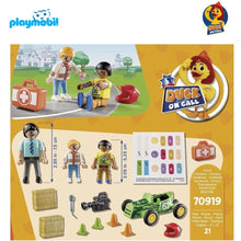 Cargar imagen en el visor de la galería, Playmobil Duck On Call (70919) ayuda al piloto de carreras