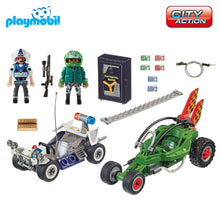Cargar imagen en el visor de la galería, Playmobil Kart policía persecución ladrón caja fuerte City Action (70577)-(2)