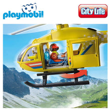 Cargar imagen en el visor de la galería, Playmobil helicóptero rescate City Life (71203)