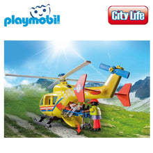 Cargar imagen en el visor de la galería, Playmobil helicóptero de rescate (71203) City Life