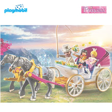 Cargar imagen en el visor de la galería, Carruaje romántico tirado por caballos PLAYMOBIL (70449) Princess