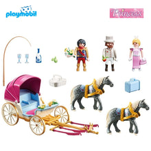 Cargar imagen en el visor de la galería, Carruaje romántico tirado por caballos PLAYMOBIL (70449) Princess