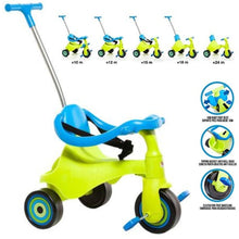 Cargar imagen en el visor de la galería, TRICICLO URBAN TRIKE II (VERDE) 5 EN 1