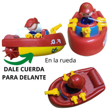 Cargar imagen en el visor de la galería, VEHICULOS DE CUERDA PARA EL BAÑO DEL BEBE
