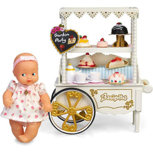 Cargar imagen en el visor de la galería, Barriguitas carrito de merienda con muñeca