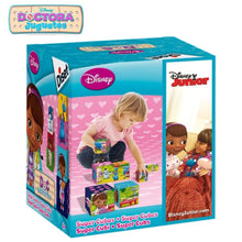 Cargar imagen en el visor de la galería, Cubos aplicables para bebés Doctora Juguetes Disney Junior