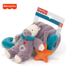 Cargar imagen en el visor de la galería, Espiral cuna bebe con jirafa peluche y sonajero Fisher Price 32 cm
