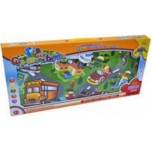 Cargar imagen en el visor de la galería, MANTA INTERACTIVA CIUDAD GIMNASIO BEBÉS CON MUSICA