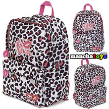 Cargar imagen en el visor de la galería, MOCHILA LEOPARDO 43 CM. ADAPTABLE A CARRITO