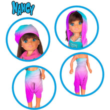 Cargar imagen en el visor de la galería, Muñeca Nancy 1001 looks peinados morena estilos-(3)