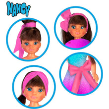 Cargar imagen en el visor de la galería, Muñeca Nancy 1001 looks peinados morena estilos-(2)