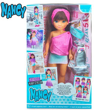 Cargar imagen en el visor de la galería, Muñeca Nancy 1001 looks peinados morena estilos-(2)