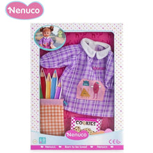 Cargar imagen en el visor de la galería, Ropa Nenuco vamos al cole talla S para muñecos 35 cm-