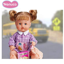 Cargar imagen en el visor de la galería, Ropa Nenuco vamos al cole talla S para muñecos 35 cm-(1)
