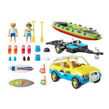 Cargar imagen en el visor de la galería, PLAYMOBIL Coche de Playa con Canoa (70436)