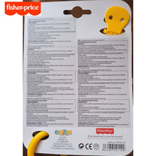Cargar imagen en el visor de la galería, Portachupete peluche oso Fisher Price 22 cm. bebes recien nacidos