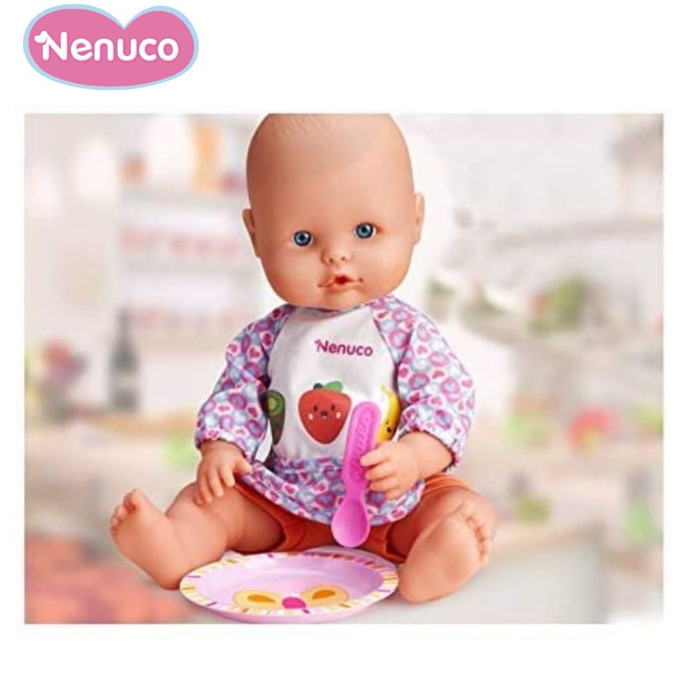 Ropa nueva y accesorios de la muñeca bebé Nenuco en español