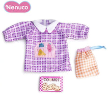Cargar imagen en el visor de la galería, Ropa Nenuco vamos al cole talla S para muñecos 35 cm