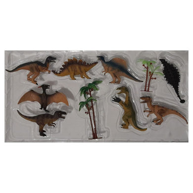 Set de dinosaurios de juguete 8 figuras
