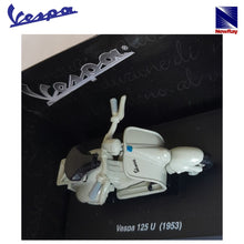 Cargar imagen en el visor de la galería, Vespa 125 U (1953) Piaggio miniatura histórica New Ray-(2)