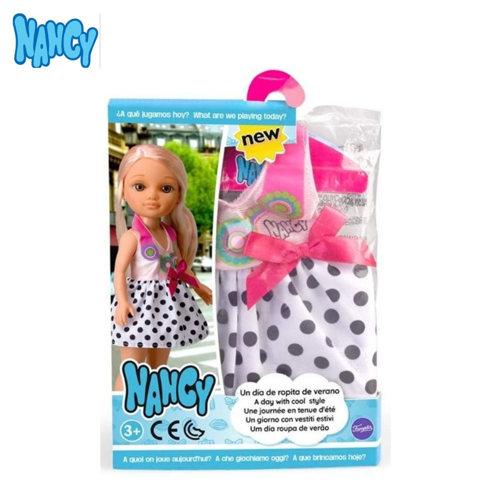 Vestido para muñeca Nancy ropa de verano lunares – MANCHATOYS