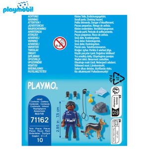 Playmobil 71162 policía con perro Special Plus