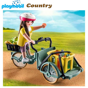 71306 Contadina Con Bicicletta Da Carico - Playmobil 71306 Contadina Con Bicicletta Da Carico - Playmobil