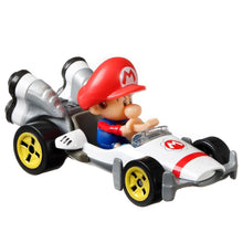 Cargar imagen en el visor de la galería, Baby Mario B-Dasher Intrepide Mario Kart Hot Wheels (GRN12)
