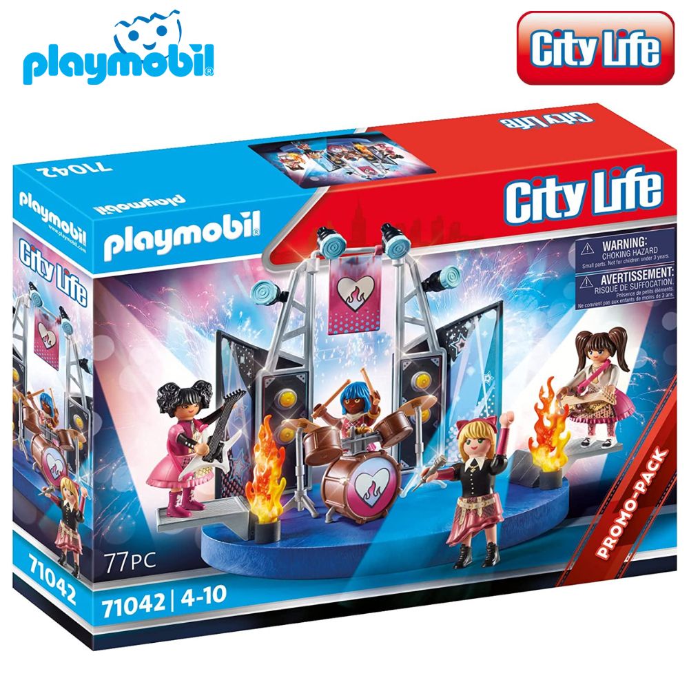 Banda de música Playmobil City Life (71042)